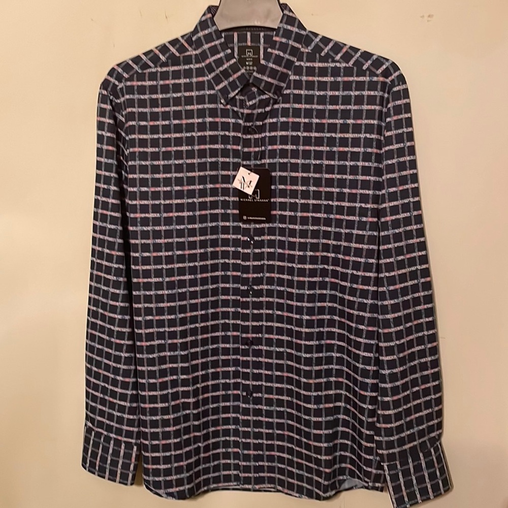 Michael Strahan Long sleeve button up